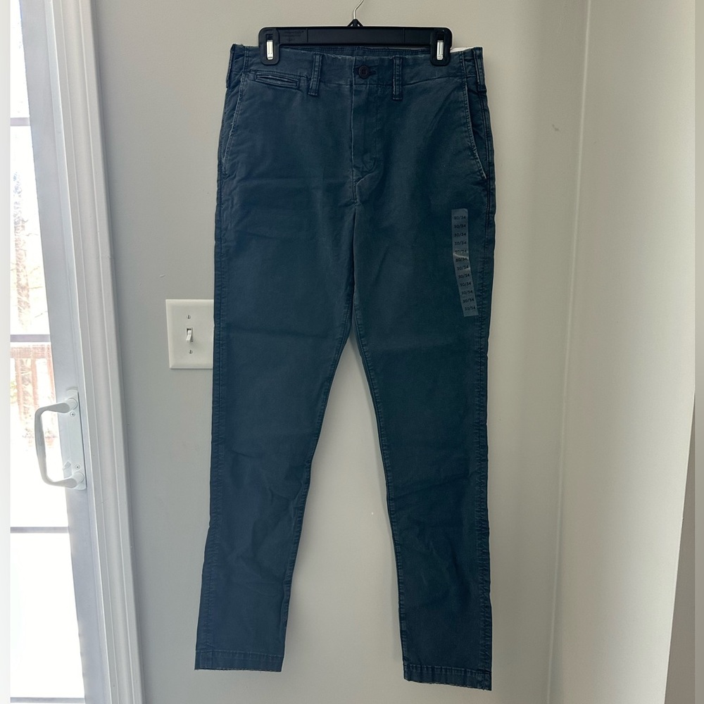 American Eagle Slim Lived-In Khakis